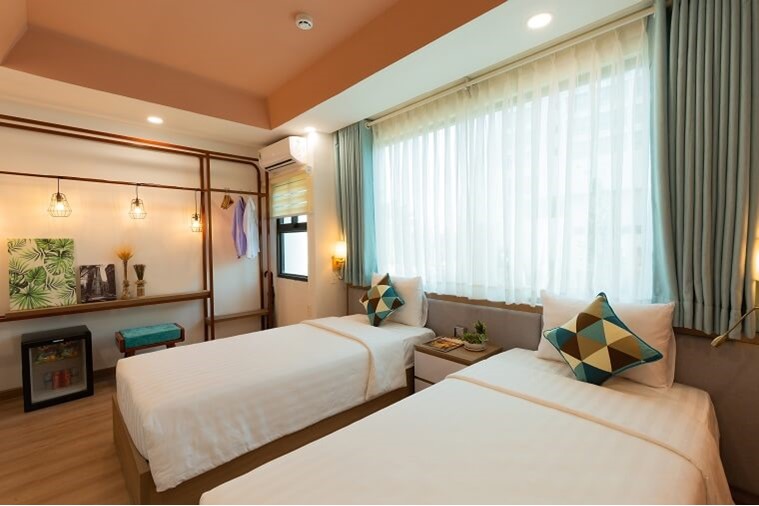 Phòng Deluxe Double City View